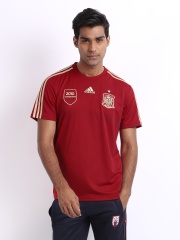 Adidas Men Red Spain Home Jersey