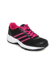 Adidas Women Black & Pink Yago W Sports Shoes