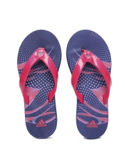 Adidas Women Pink & Purple Melia SS14 Flip Flops