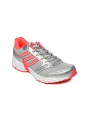 Adidas Women Grey & Silver Toned Ogin Sports Shoes