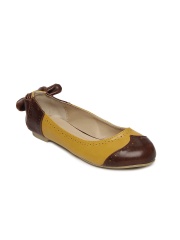 Allen Solly Women Mustard Yellow Ballerinas