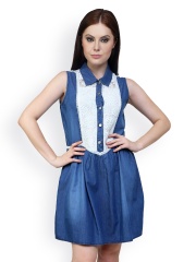 Anasazi Blue Shirt Dress