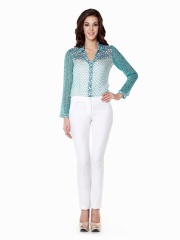 Anita Dongre Women Blue Printed Shirt
