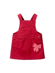 Beebay Girls Maroon Dungarees