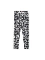 Bluezoo by Debenhams Girls Navy & White Printed Leggings