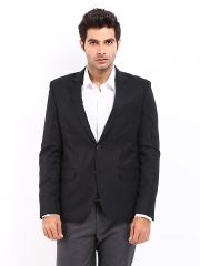 Code Men Black Slim Fit Blazer