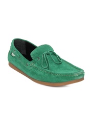 Carlton London Men Green Boat Shoes