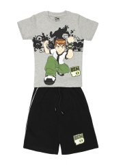 Cartoon Network Grey & Black Clothing Set