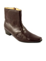 Claude Lorrain Men Brown Leather Semiformal Shoes