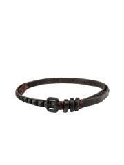 Diesel Women Brown Blocks Belt