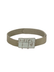 Diesel Women Taupe 2-Plai Belt