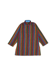 Dennis Morton Boys Multi-Coloured Striped Kurta