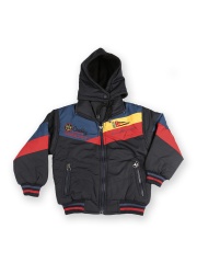 Duke Boys Black Padded Hooded Jacket