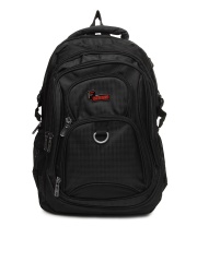 F Gear Unisex Black Urban Backpack