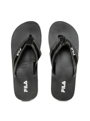 FILA Men Black Antop Flip Flops