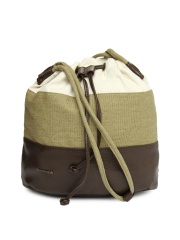 Fastrack Brown & Off-White Sling Bag