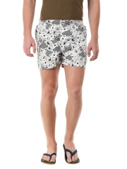 Flying Machine Men White & Black Boxers FMST0062