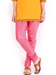 Folklore Women Pink Churidar