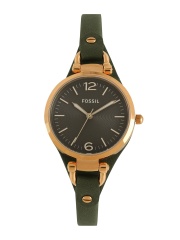 Fossil Women Gunmetal Toned Dial Watch ES3077I