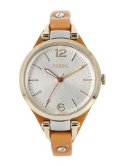 Fossil Women Silver-Toned Dial Watch ES3565I
