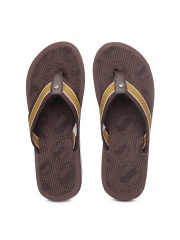 GAS Men Brown Flip Flops