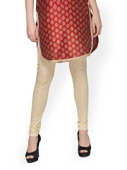 Globus Women Cream-Coloured Churidar Leggings