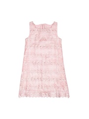 Happy Face Girls Pink Shift Dress