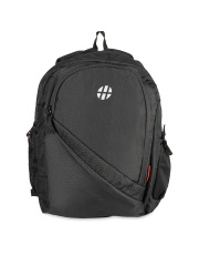 Harissons Unisex Black Backpack