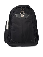 Harissons Unisex Black Crescent Backpack