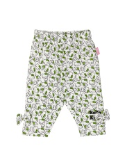 Hello Kitty Girls White Printed Leggings