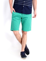 Jack & Jones Men Green Shorts
