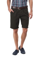 John Players Men Coffee Brown Shorts
