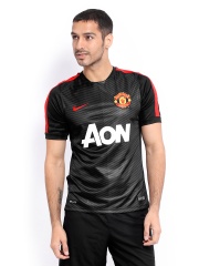 Nike Men Black Manchester United Jersey