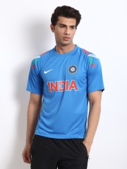 Nike Men Blue Indian Cricket Team Jersey