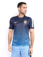 Nike Men Navy MCFC Striped Jersey