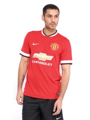 Nike Men Red Manchester United Home Jersey