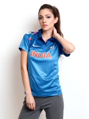 Nike Women Blue Indian Cricket Team Jersey