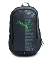 PUMA Unisex Blue Graphic Backpack