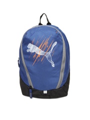 Puma Unisex Blue & Black Echo Small Backpack