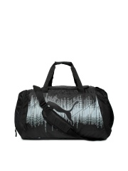 Puma Unisex Black Echo Sports Duffle Bag