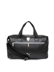 Puma Unisex Black Duffle Bag