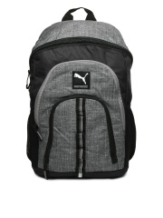 Puma Unisex Grey & Black Foundation Duo Backpack