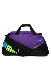 Puma Unisex Purple & Black evoSPEED Duffle Bag