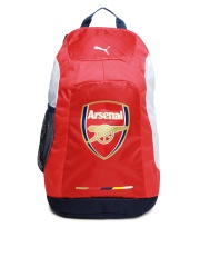 Puma Unisex Red & White Arsenal Graphic Backpack