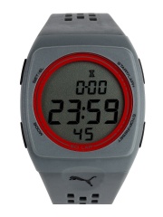 Puma Unisex Grey Digital Watch