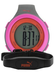 Puma Unisex Grey Digital Watch