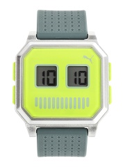 Puma Unisex Green Digital Watch