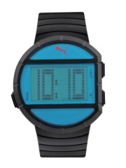 Puma Unisex Black Digital Watch