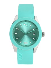 Puma Unisex Green Dial Watch
