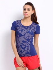 Puma Women Blue Gym Top